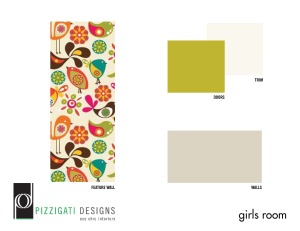 Paint Selections- Girls Room