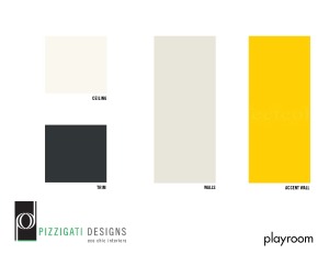 Paint Selections- Playroom